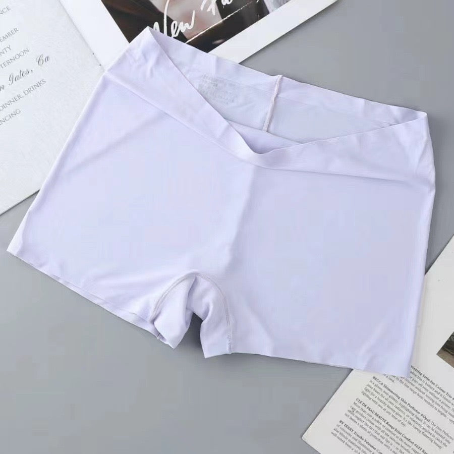 Panties for Women Ice Silk Underpants Soft Female Underwear Cozy Shorts Under The Skirt Large Size Boxer Women Thin
