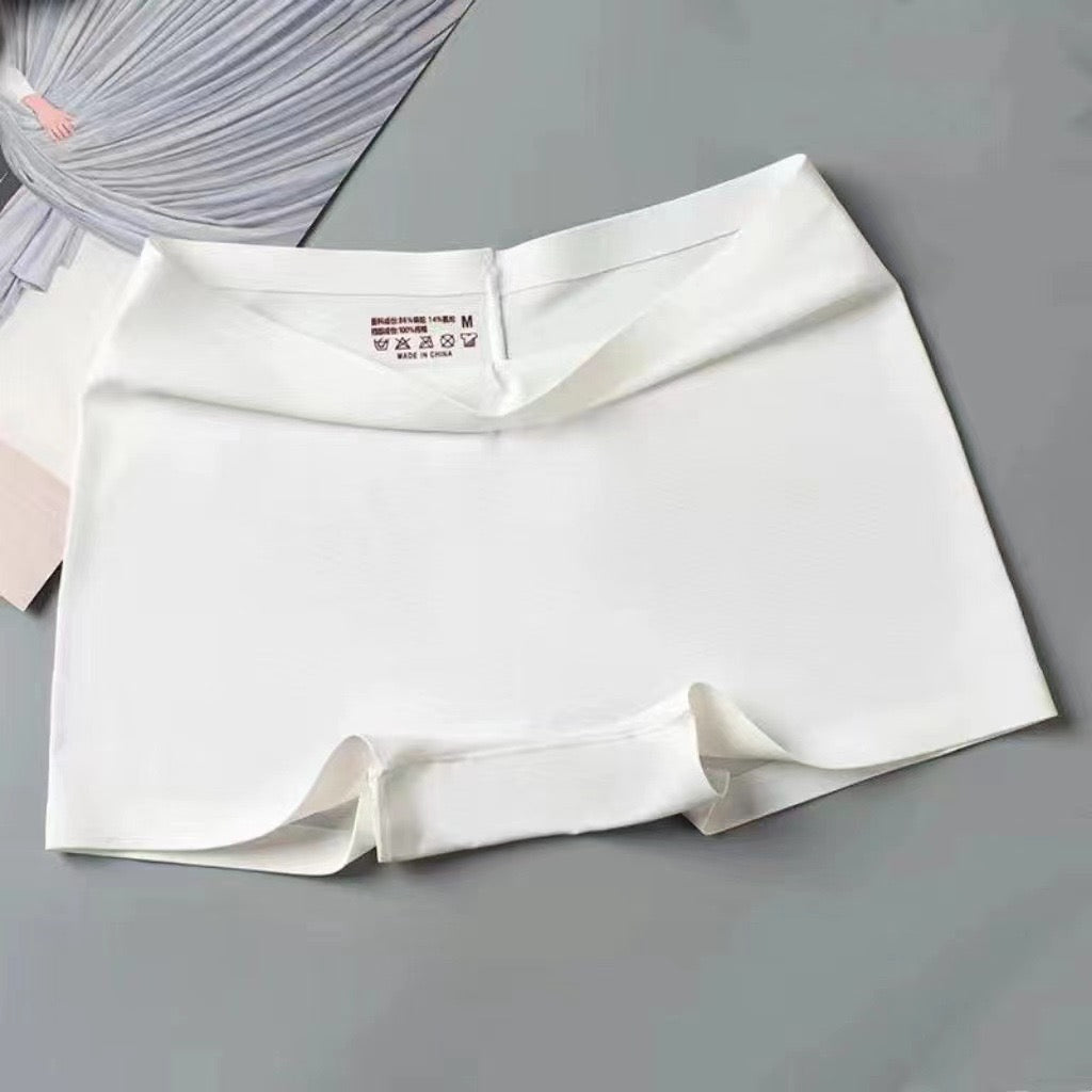Panties for Women Ice Silk Underpants Soft Female Underwear Cozy Shorts Under The Skirt Large Size Boxer Women Thin