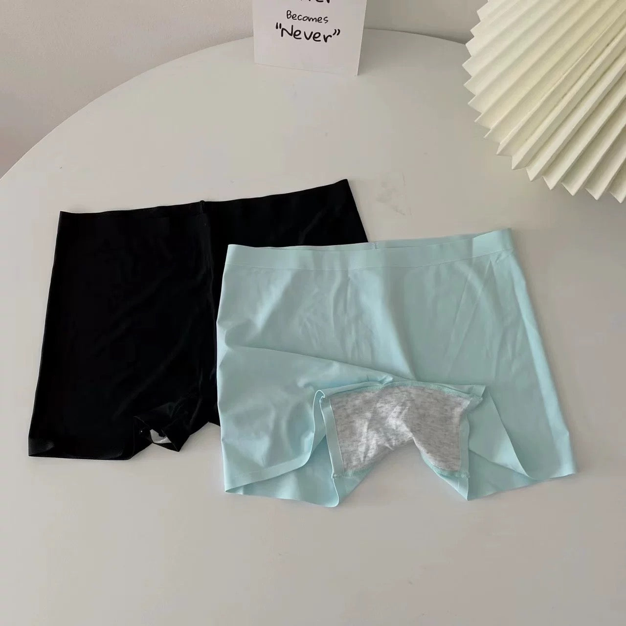 Panties for Women Ice Silk Underpants Soft Female Underwear Cozy Shorts Under The Skirt Large Size Boxer Women Thin