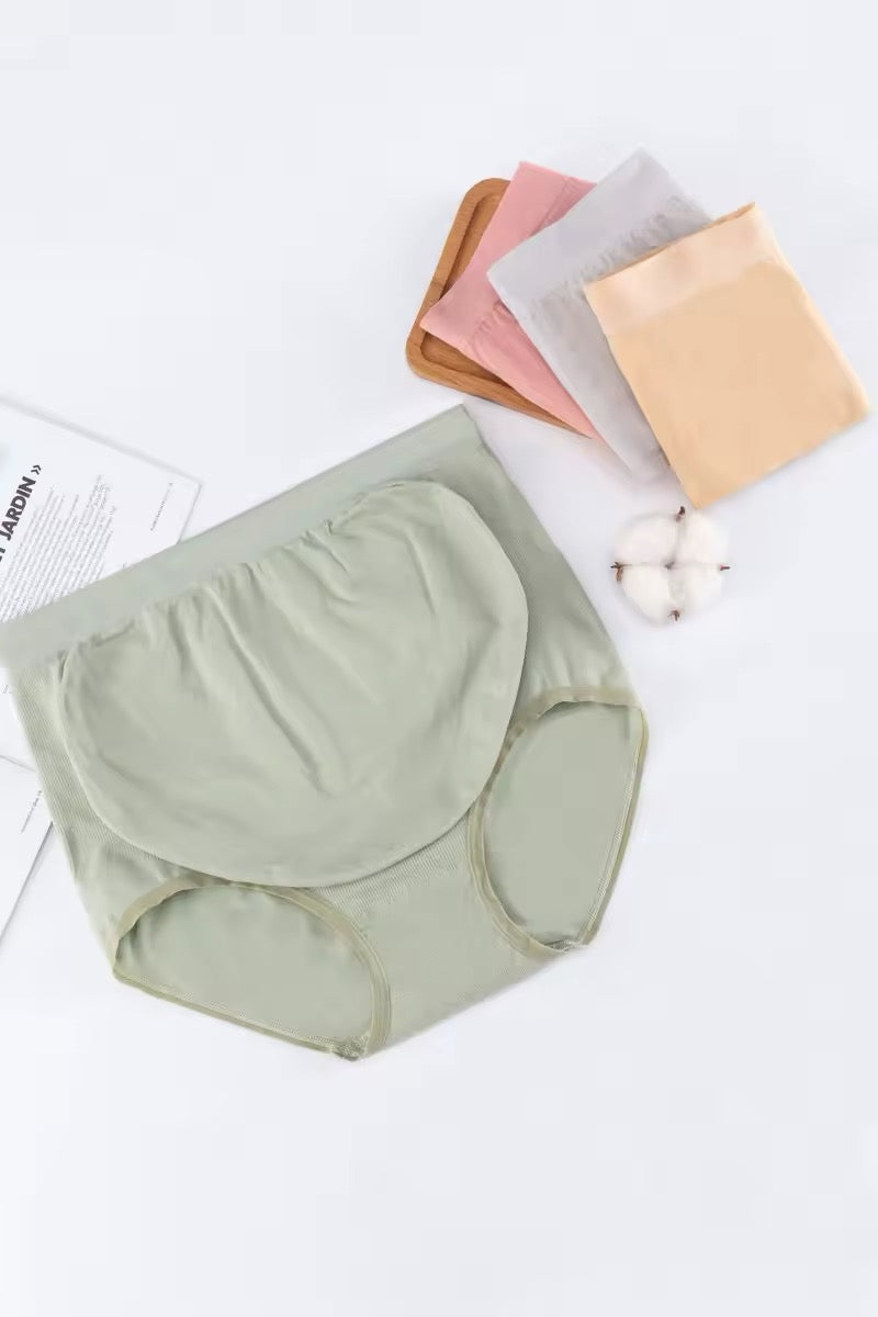 Cotton Maternity Clothings High Waist Pregnant Intimates Belly Support Briefs for Pregnant Women Comfortable Solid Color Panties