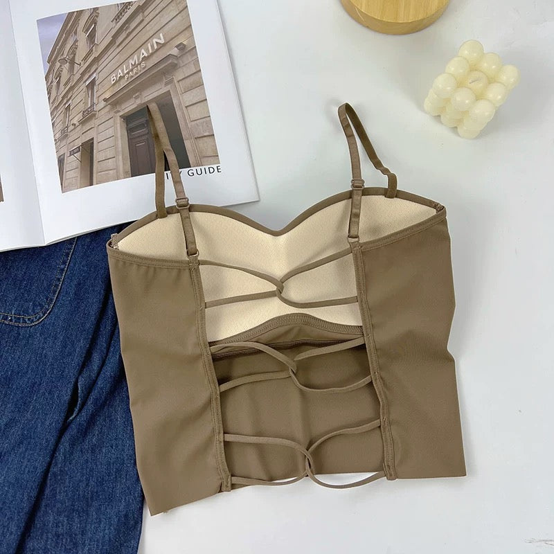 Seamless Tube Top Ice Silk Sexy Wrap Chest For Women Push Up Bras Strapless Underwear Solid Color Bralette