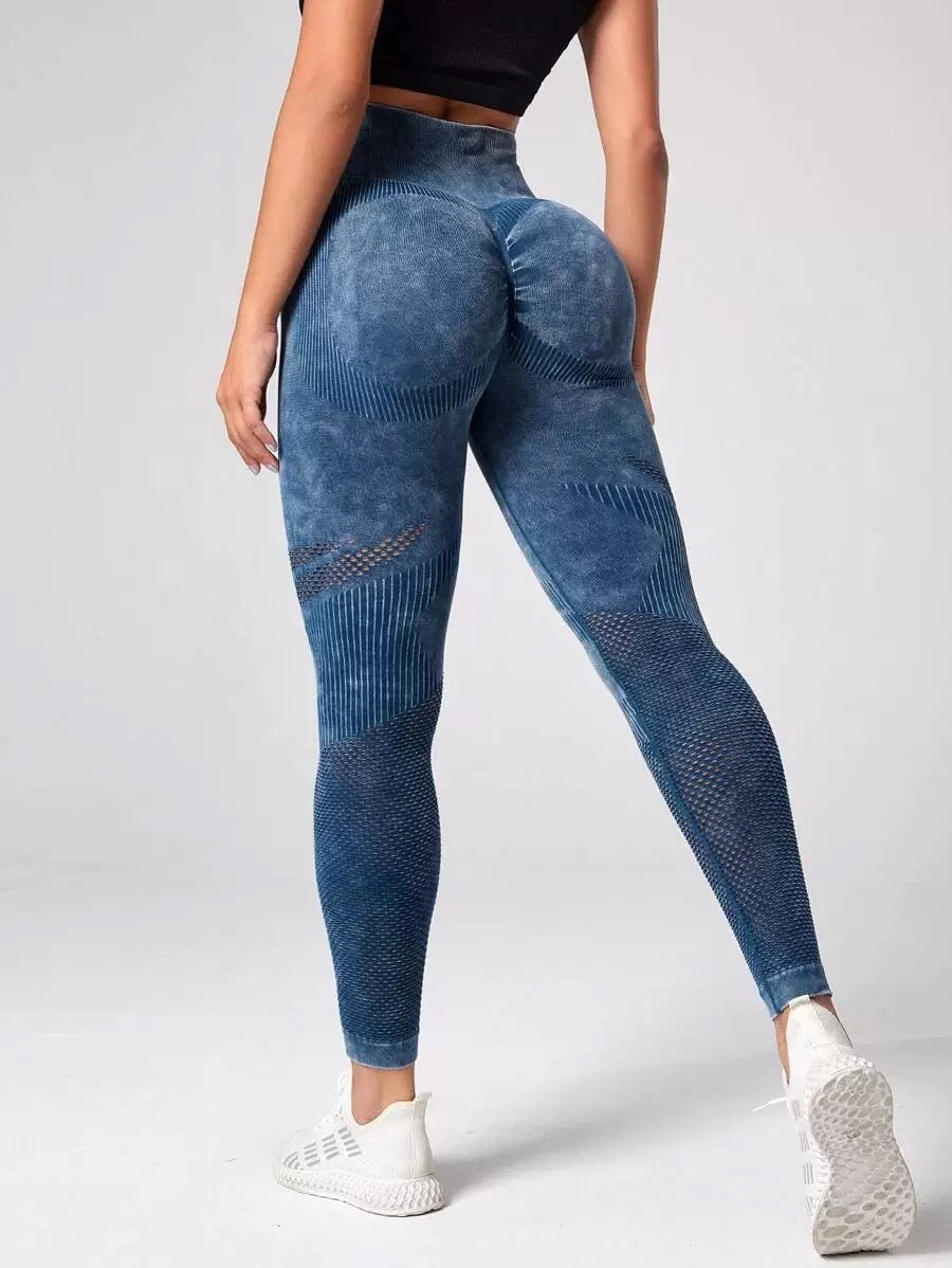 Women Seamless High Waist Push Up Fitness Leggings – Scrunch Butt Yoga Pants for Gym & Workout