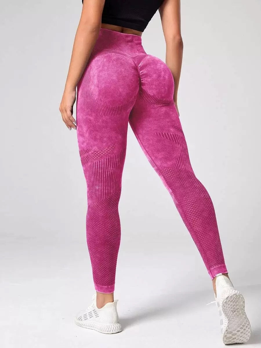 Women Seamless High Waist Push Up Fitness Leggings – Scrunch Butt Yoga Pants for Gym & Workout