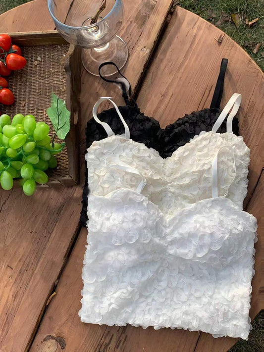 Sling Design Sense Top's Women's Outerwear Vest 2026New Lace Sexy Beautiful Back Tube Top With Breast Pad