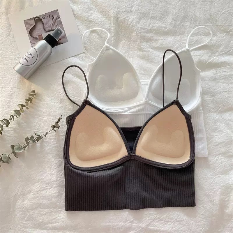 Seamless Tube Top Ice Silk Sexy Wrap Chest For Women Push Up Bras Strapless Underwear Solid Color Bralette