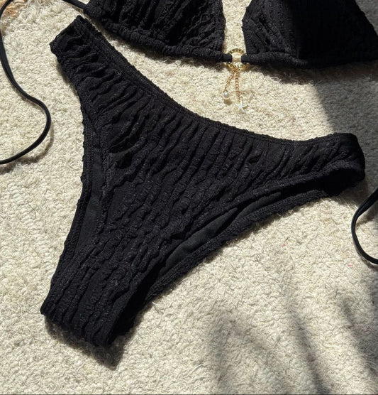 Bikini Bottoms Fashion Women Swimsuit High Waist Thong Swimwear Trunks Bikinis Pants Bathing