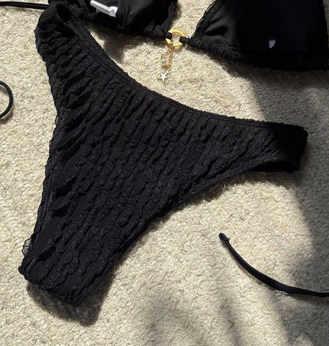Bikini Bottoms Fashion Women Swimsuit High Waist Thong Swimwear Trunks Bikinis Pants Bathing