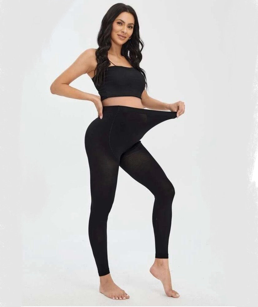 Maternity Comfort & Fashionable Maternity Leggings - Support and Comfort Throughout Pregnancy High Waist Maternity Pants