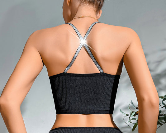 New Sexy Women's Tank Tops Tees Vest Summer Lingerie Crop Top Tank Vest Sleeveless Breathable Backless