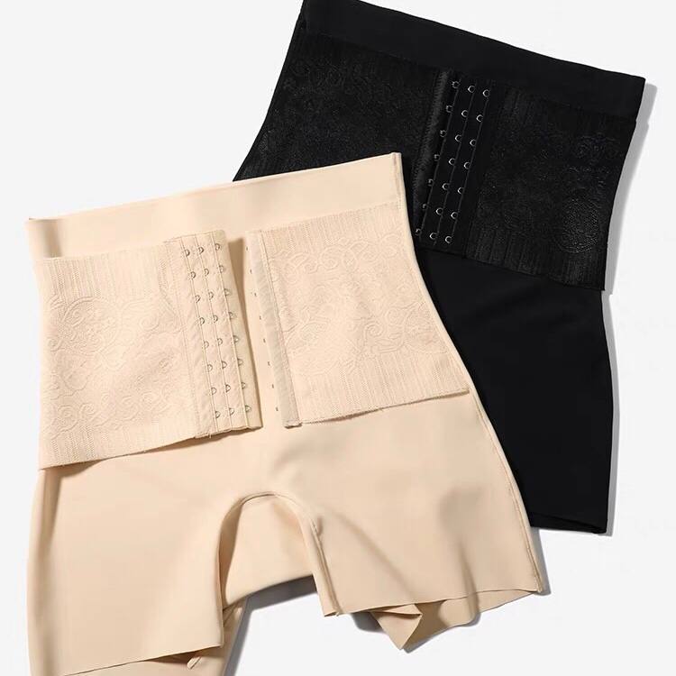 Waist And Abdomen Underwear curset women Body Sculpting Small Belly Strong High Waist Hip Plastic Artifact Summer Safety Pantsuit