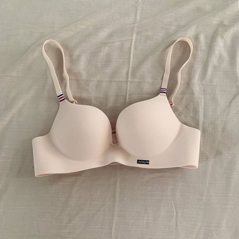 French Style No Steel Ring Gather Comfortable Bra For Women