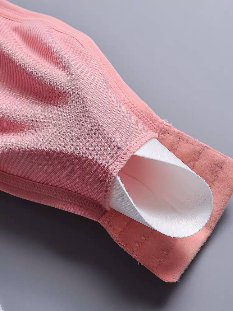 Strapless Warp Chest Tube Top Anti-Glare Underwear Bottoming Sexy Invisible Bra Chest Girl No Steel Ring Bra