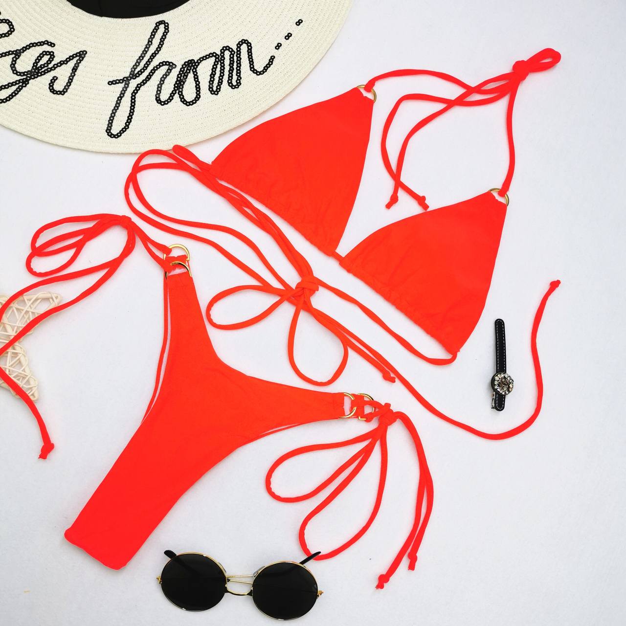 New Bikini Micro Swimwear Brazilian Bikini Set