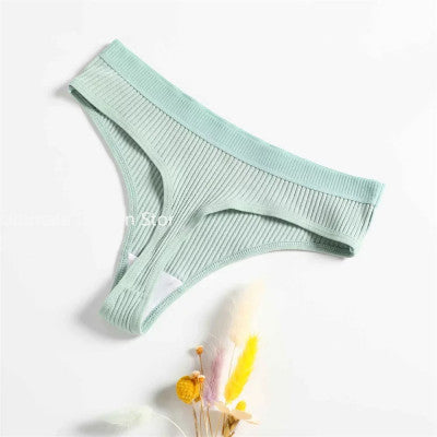 Women's Panties Female Underwear Thong Seamless Panties For Women Cotton Briefs Sex G-string Low Waist Underpanties Sexy