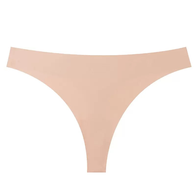 Seamless Panties For Women Ice Silk Underwear Female Bikini G-string Thin Lingerie Soft Sports Thongs Summer Pantys