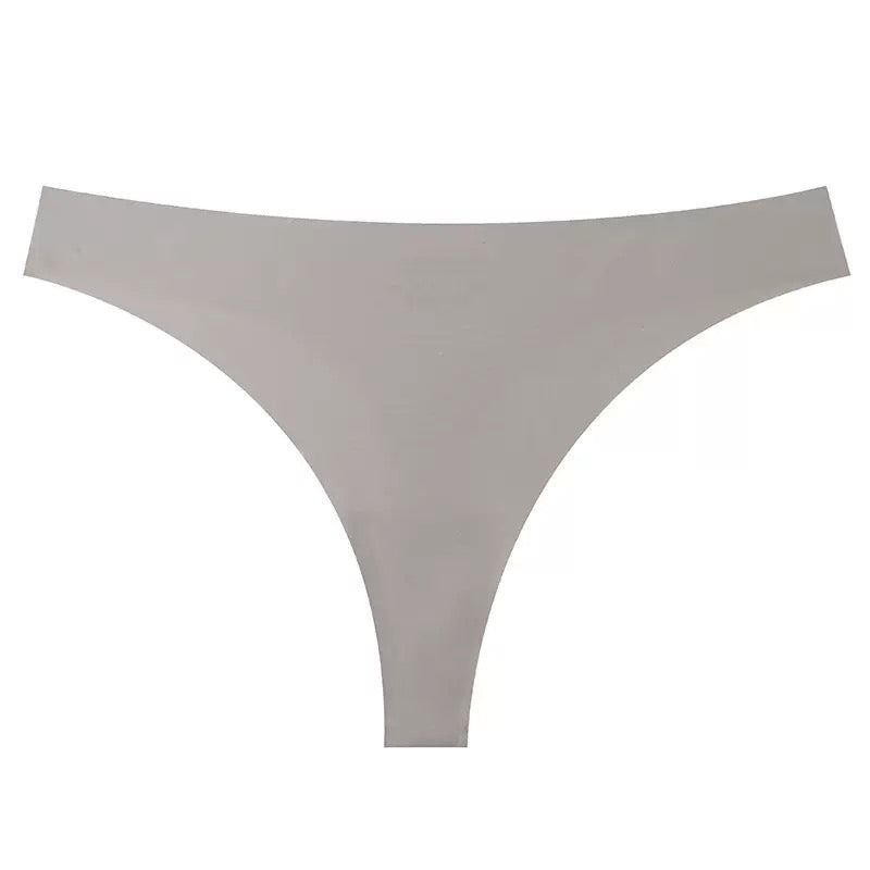 Seamless Panties For Women Ice Silk Underwear Female Bikini G-string Thin Lingerie Soft Sports Thongs Summer Pantys