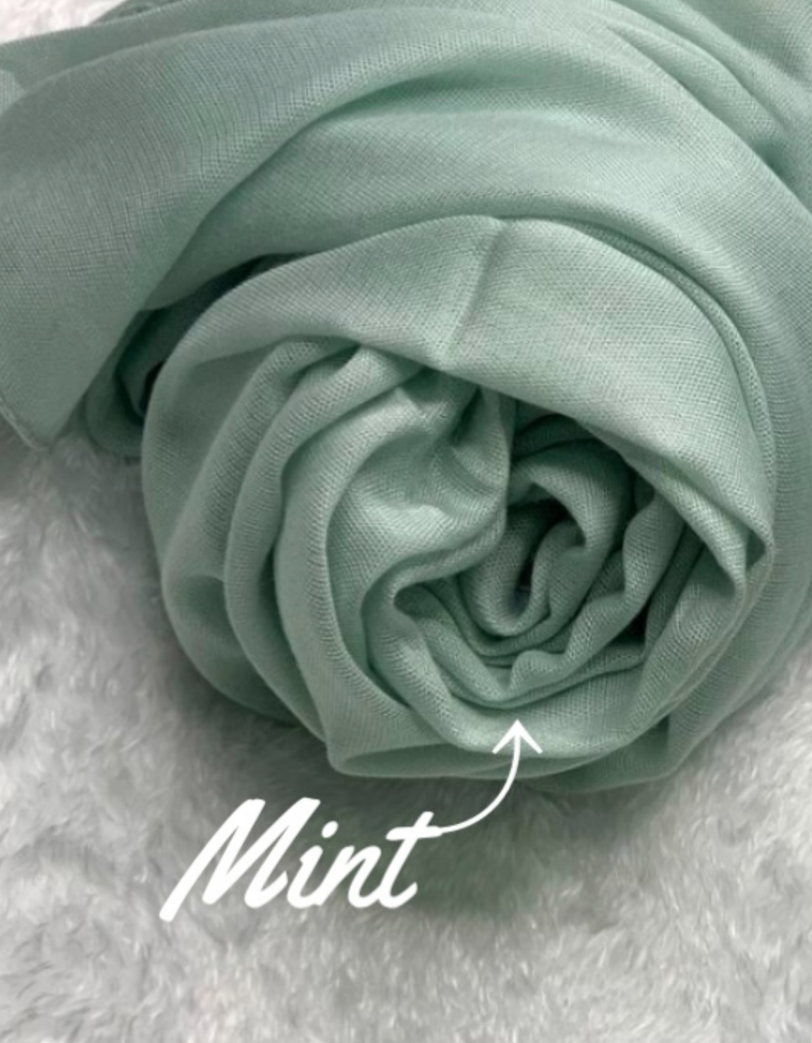 Mint Green Scarf