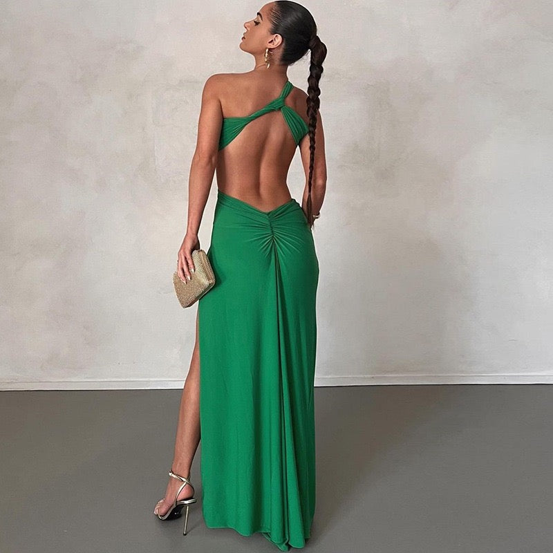 Green Greek Dress from Perla