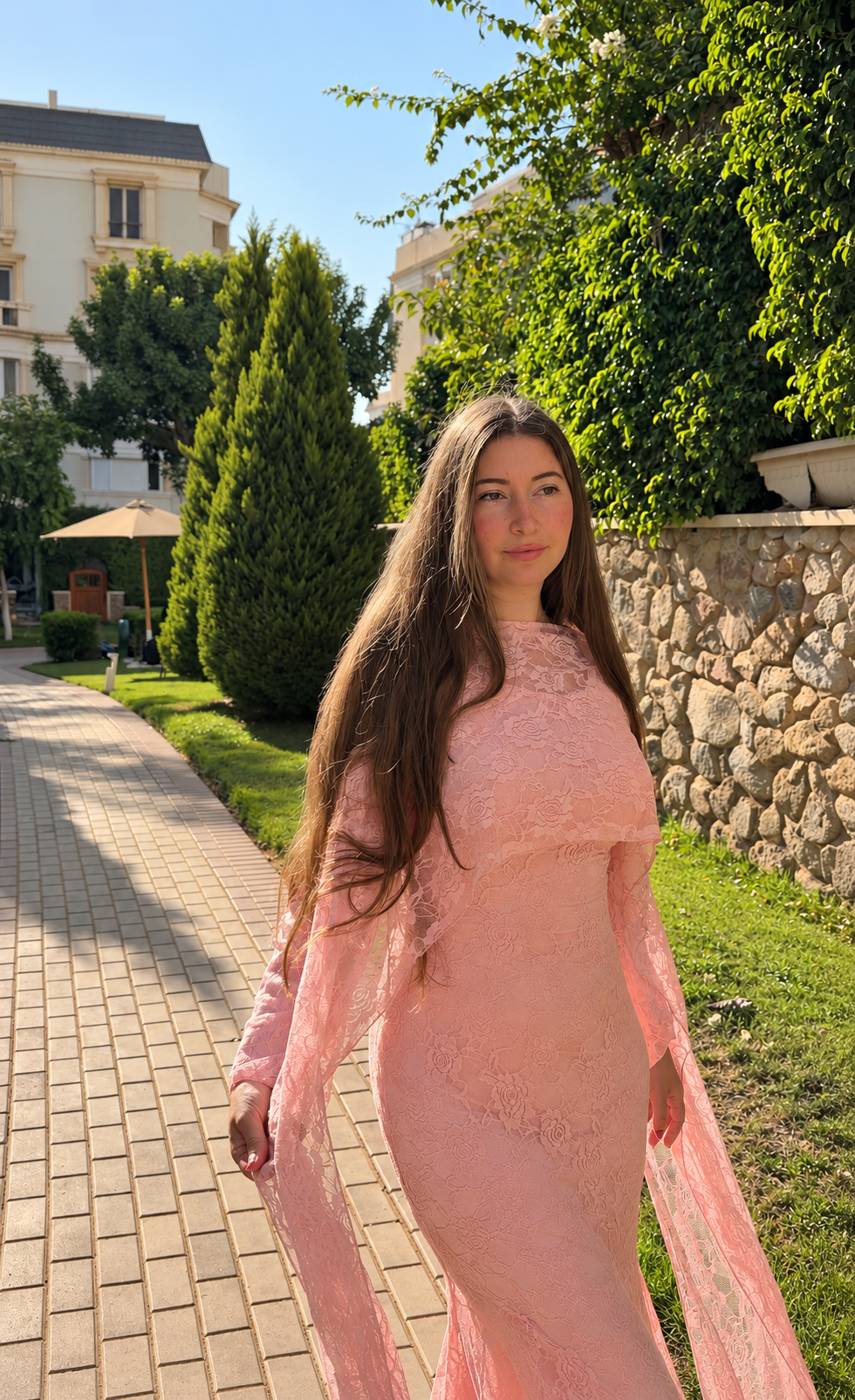Casual Long Sleeves Lace Mermaid Bodycon Women's Maxi Dress Sexy  Long Dress for Women