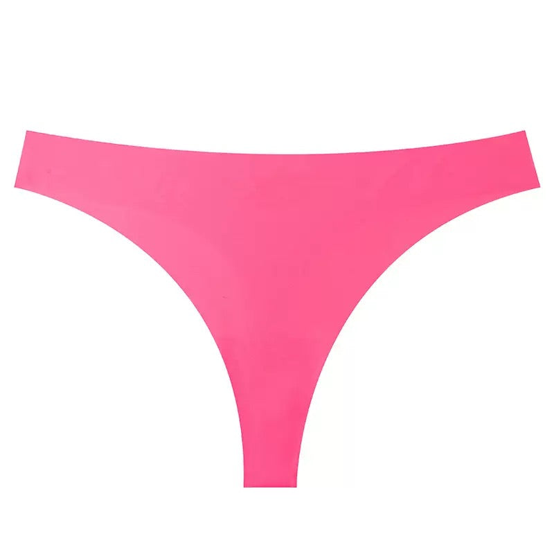 Seamless Panties For Women Ice Silk Underwear Female Bikini G-string Thin Lingerie Soft Sports Thongs Summer Pantys