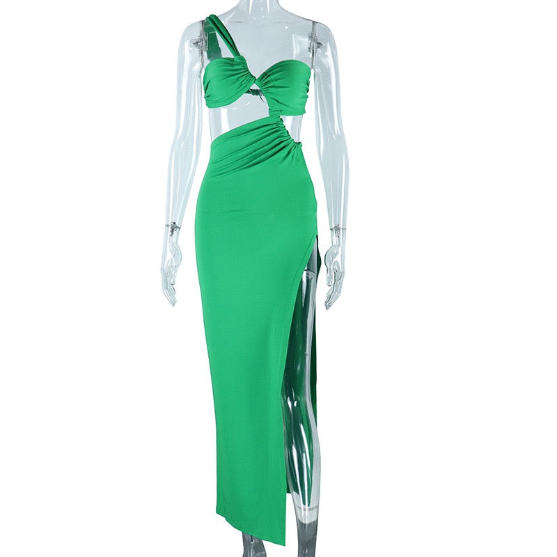 Green Greek Dress from Perla