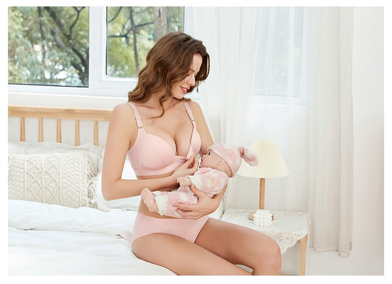 Pregnant women nursing bra thin pregnancy without rims large size mother nursing underwear maternity bra