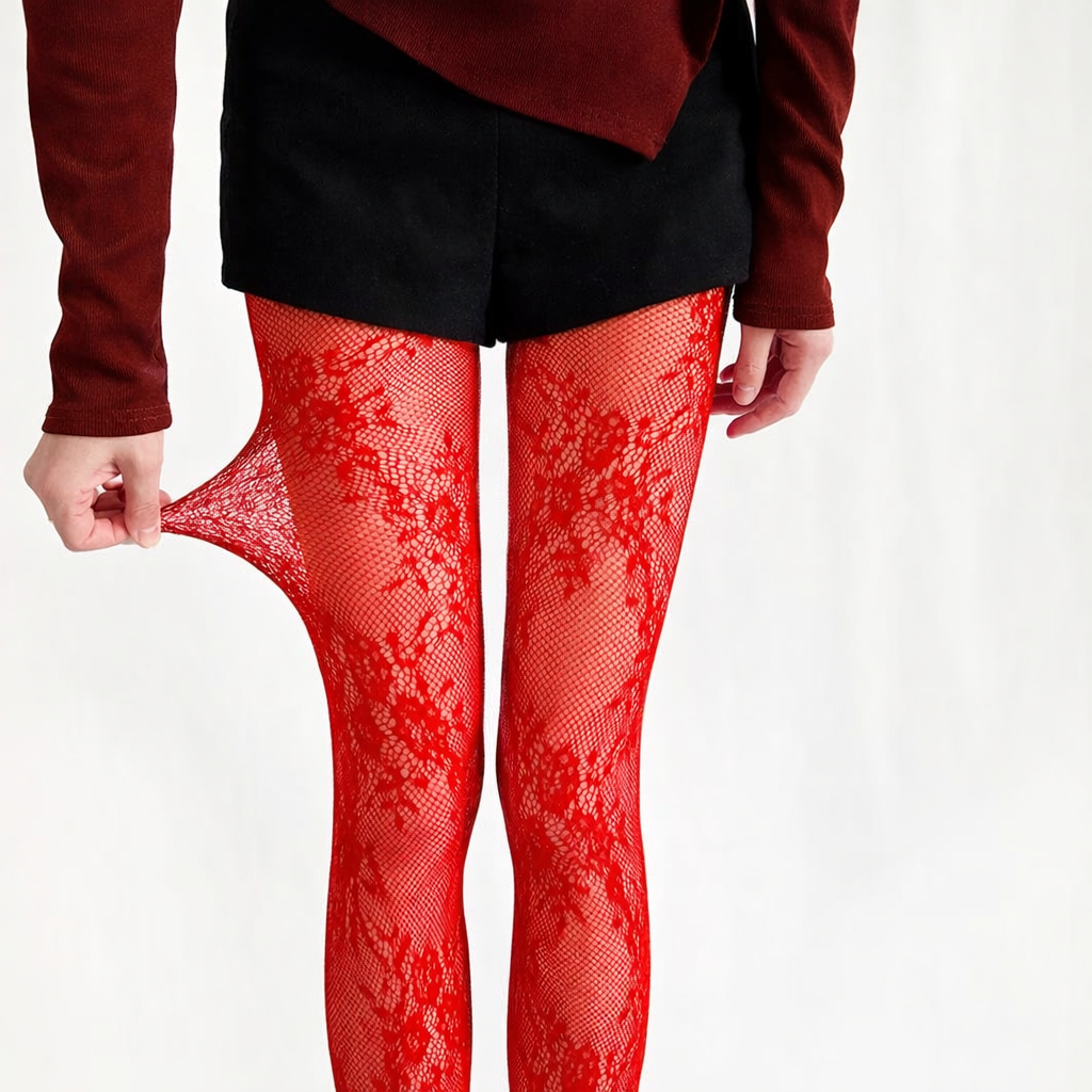 Long socks in the shape of a flower, women's socks, inner socks, silk, sexy socks