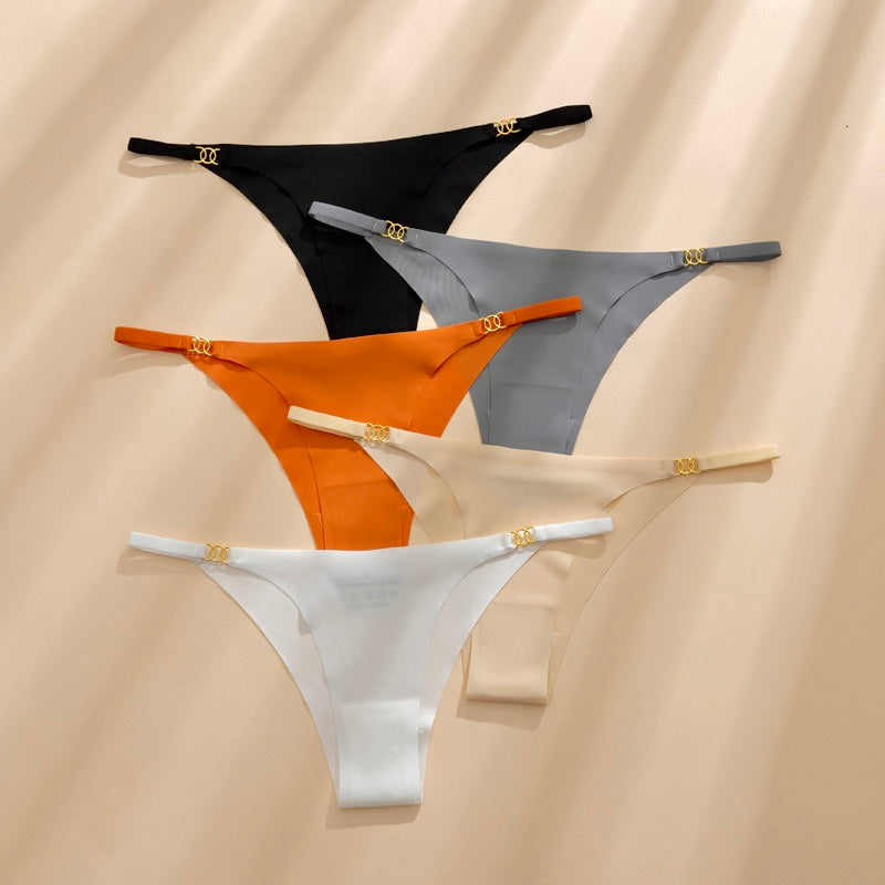 Underwear for Women Seamless Thin Belt Women's Panties Low-Rise Sexy BIkinis Briefs Female Lingerie Soild Fashion Underpants Hot