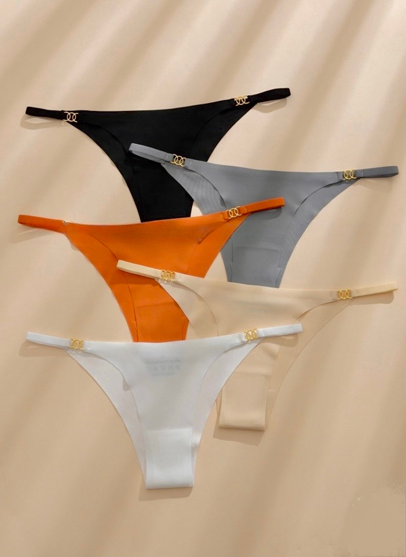 Underwear for Women Seamless Thin Belt Women's Panties Low-Rise Sexy BIkinis Briefs Female Lingerie Soild Fashion Underpants Hot