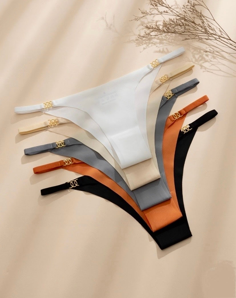 Underwear for Women Seamless Thin Belt Women's Panties Low-Rise Sexy BIkinis Briefs Female Lingerie Soild Fashion Underpants Hot