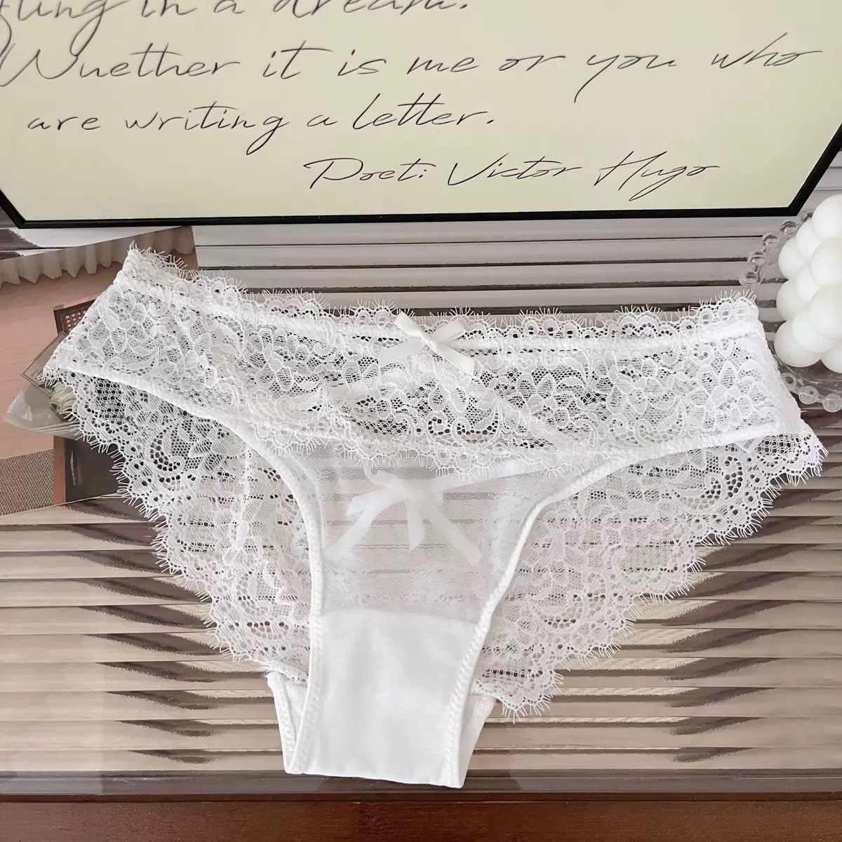 Sexy low waisted satin mesh breathable lace triangle underwear Sexy low waisted satin mesh breathable lace triangle underwear