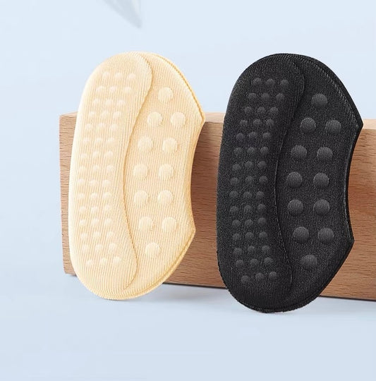 2pcs Shoe Heel Sticker Insoles Sports Shoes Adjust Size Heel Liner Grips Protector Sticker Pain Relief Patch Foot Back Sticker