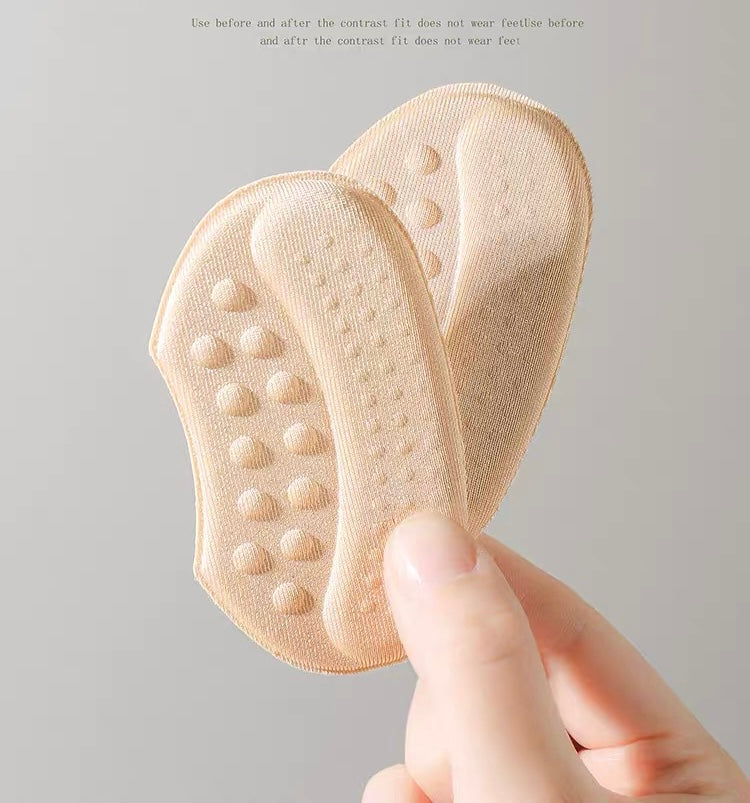 2pcs Shoe Heel Sticker Insoles Sports Shoes Adjust Size Heel Liner Grips Protector Sticker Pain Relief Patch Foot Back Sticker