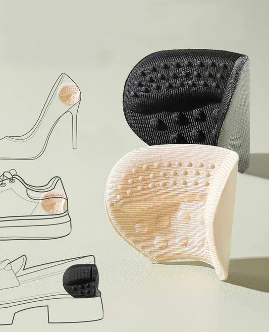 2pcs Shoe Heel Sticker Insoles Sports Shoes Adjust Size Heel Liner Grips Protector Sticker Pain Relief Patch Foot Back Sticker