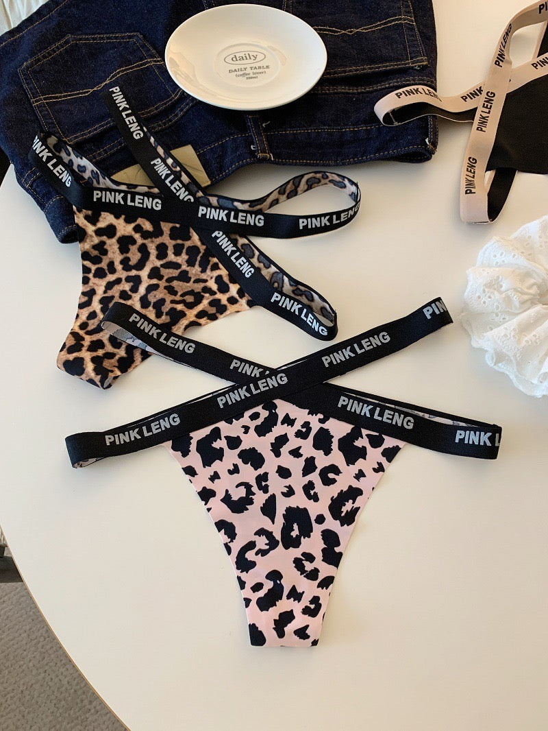 Pink Leng Everyday Chic Panties Bundle – Mixed Colors & Prints with Signature Logo Waistbands