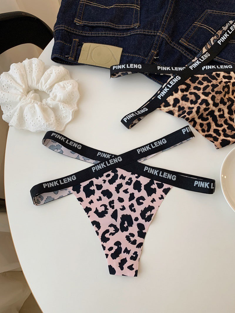 Pink Leng Everyday Chic Panties Bundle – Mixed Colors & Prints with Signature Logo Waistbands