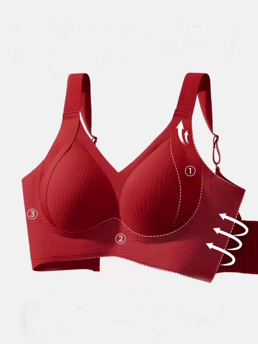 Women's Bra for Large Breasts Trace-Free Comfort No Steel Rings Bras Underwear for Women Ropa Interior De Mujer