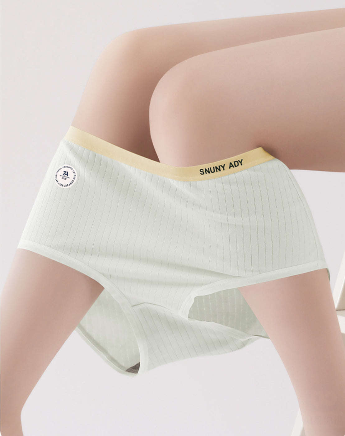 Women's Cotton Panties Solid Color Mid-waist Briefs Breathable Pure Cotton Crotch Underwear Female Lingerie Macaron Color