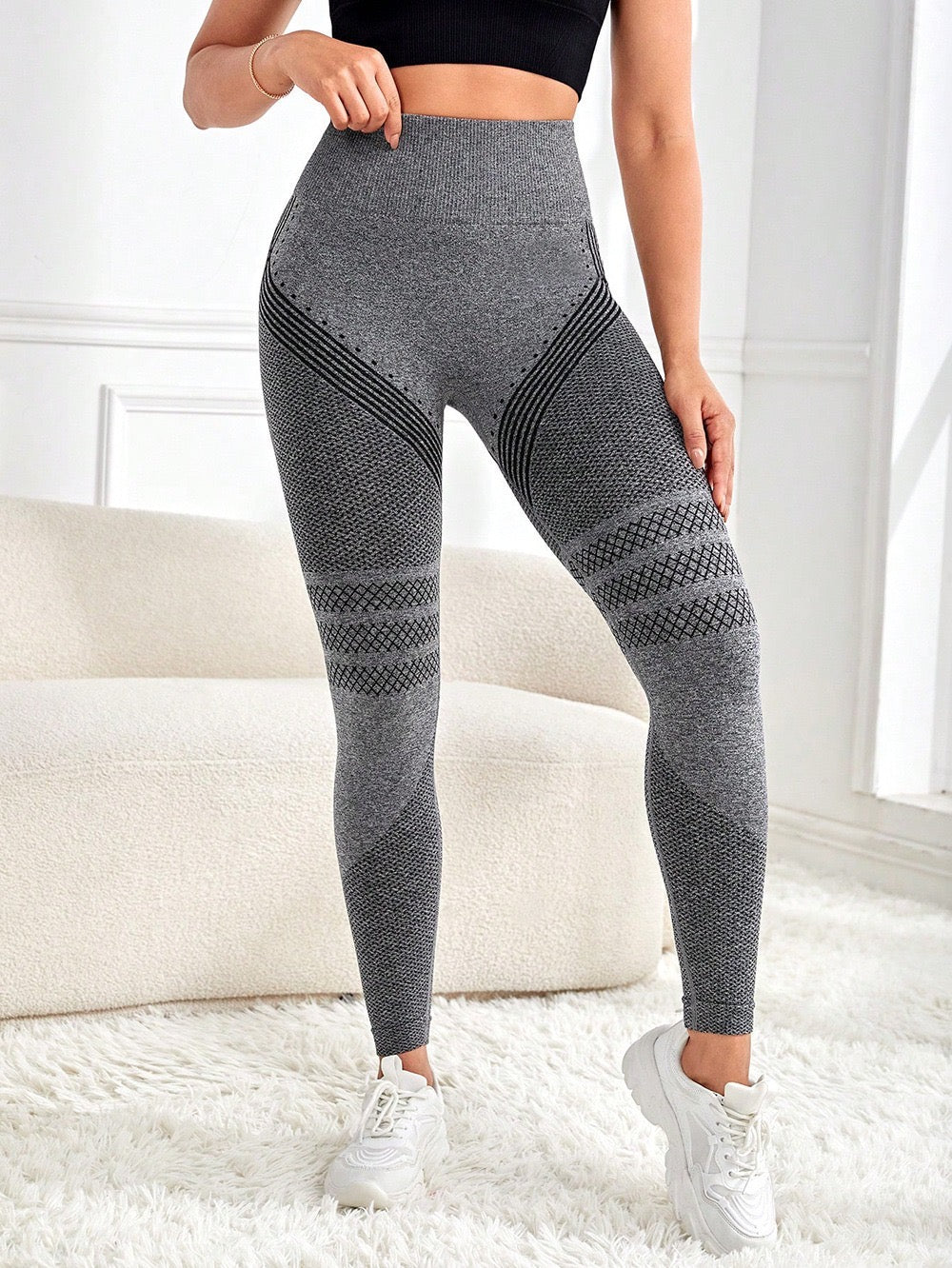 Women Seamless High Waist Push Up Fitness Leggings – Scrunch Butt Yoga Pants for Gym & Workout