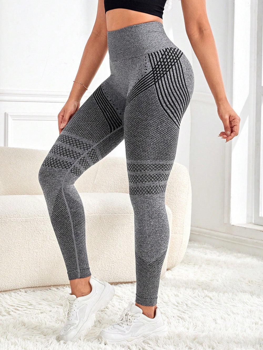 Women Seamless High Waist Push Up Fitness Leggings – Scrunch Butt Yoga Pants for Gym & Workout