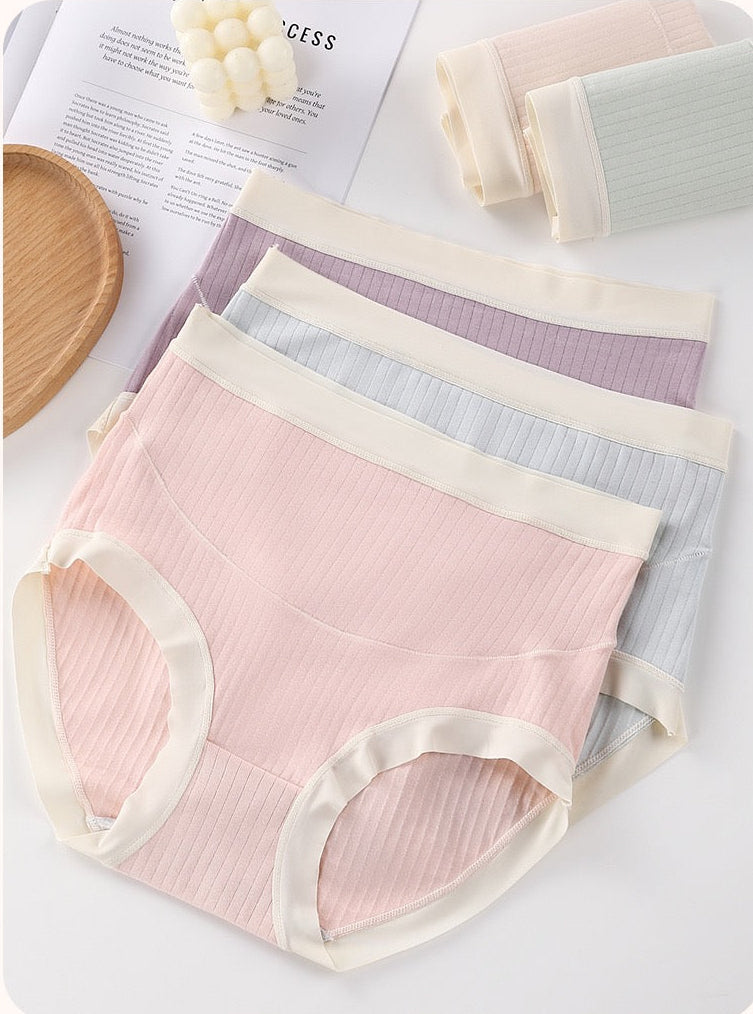 High-Waist Maternity Panties – Seamless, Breathable & Comfortable with Gentle Belly Support – Ideal for Pregnant Women