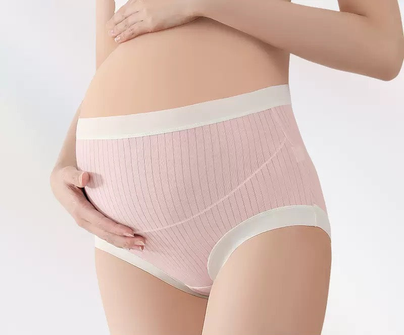 High-Waist Maternity Panties – Seamless, Breathable & Comfortable with Gentle Belly Support – Ideal for Pregnant Women