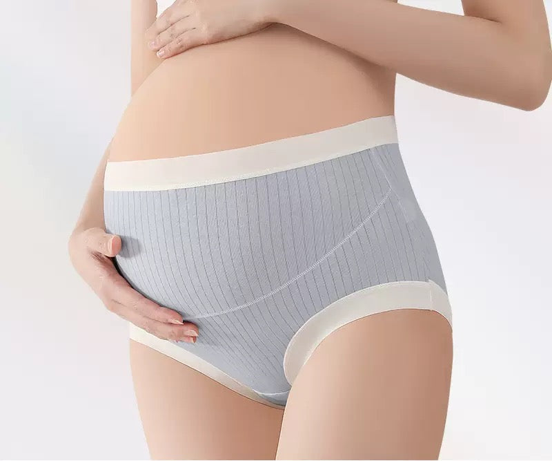 High-Waist Maternity Panties – Seamless, Breathable & Comfortable with Gentle Belly Support – Ideal for Pregnant Women