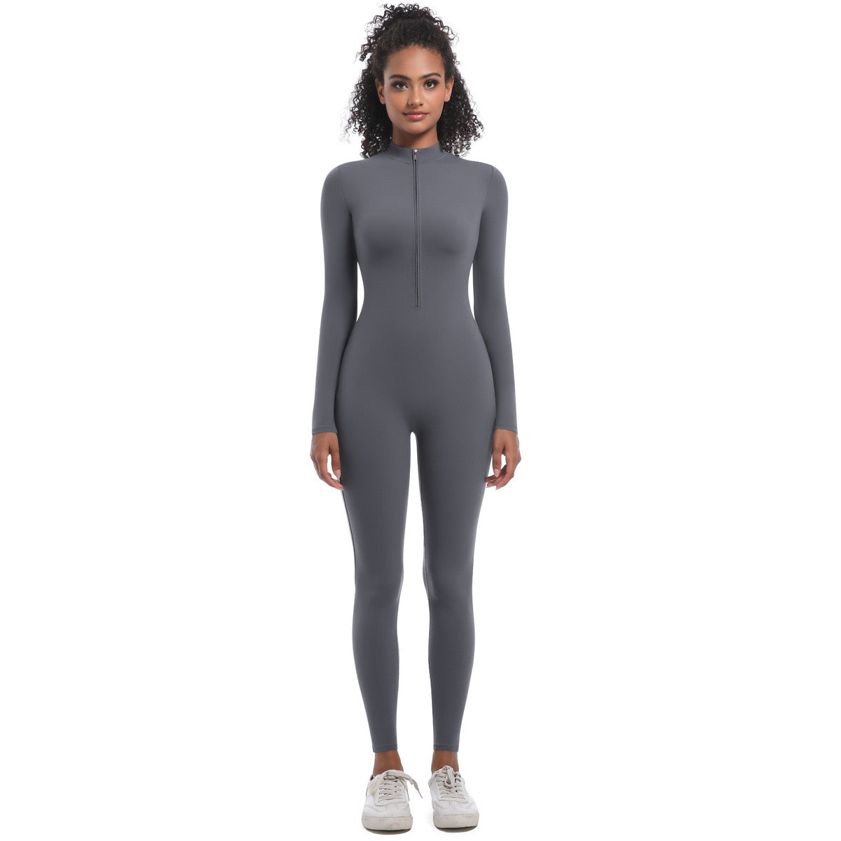Sports Jumpsuits Women's Tracksuit One-Piece Fitness Suit  Gym Sets Long Sleeves  Exercise Bodysuit Woman