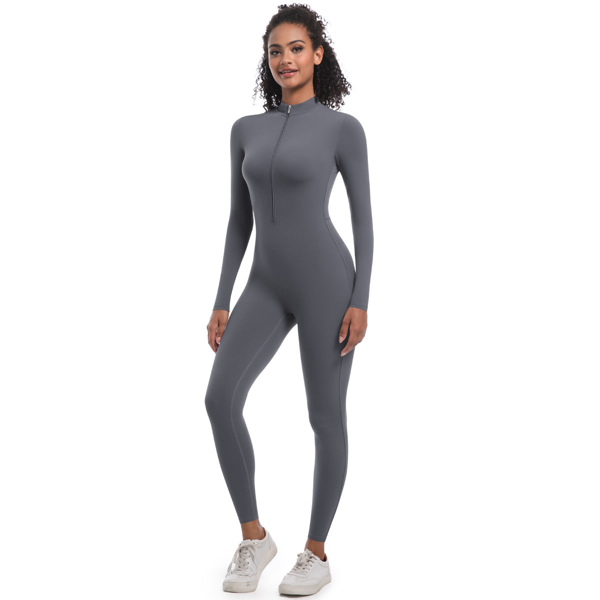 Sports Jumpsuits Women's Tracksuit One-Piece Fitness Suit  Gym Sets Long Sleeves  Exercise Bodysuit Woman