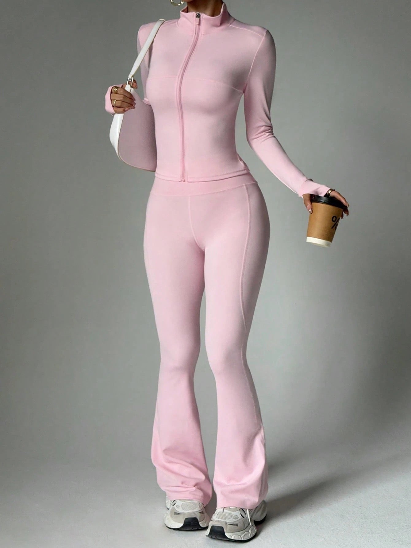 Sports Jumpsuits Women's Tracksuit One-Piece Fitness Suit  Gym Sets Long Sleeves  Exercise Bodysuit Woman