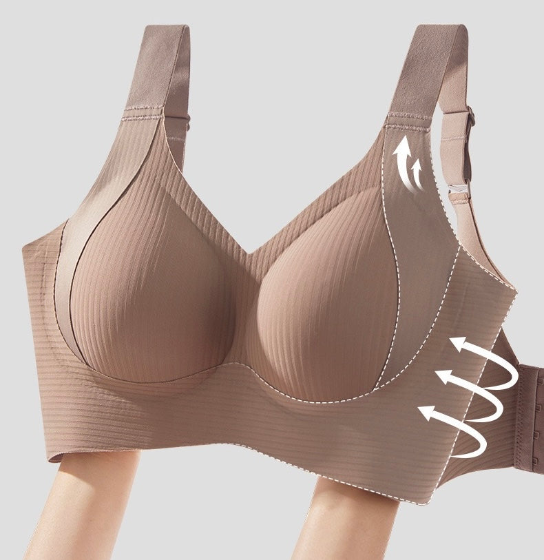 Women's Bra for Large Breasts Trace-Free Comfort No Steel Rings Bras Underwear for Women Ropa Interior De Mujer