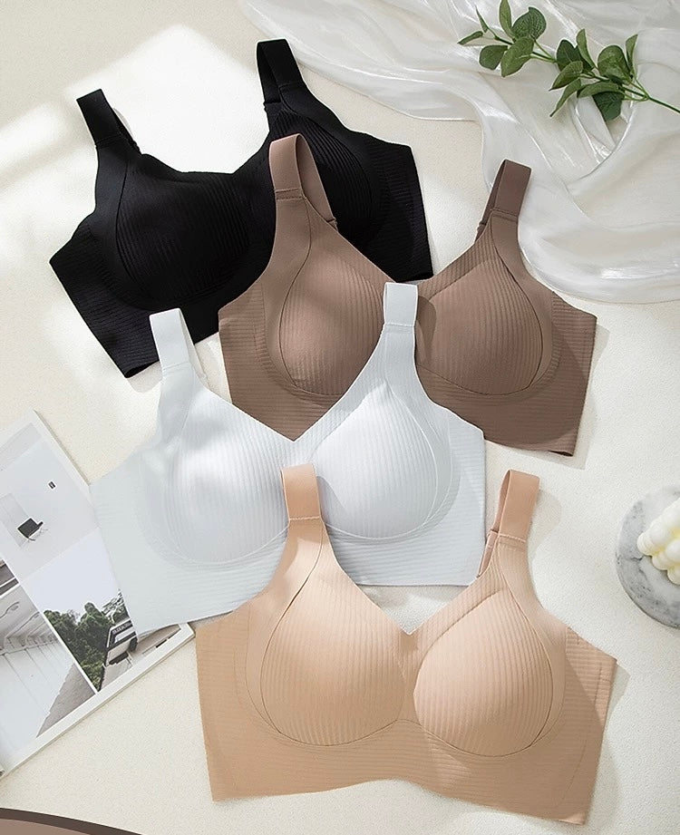 Women's Bra for Large Breasts Trace-Free Comfort No Steel Rings Bras Underwear for Women Ropa Interior De Mujer