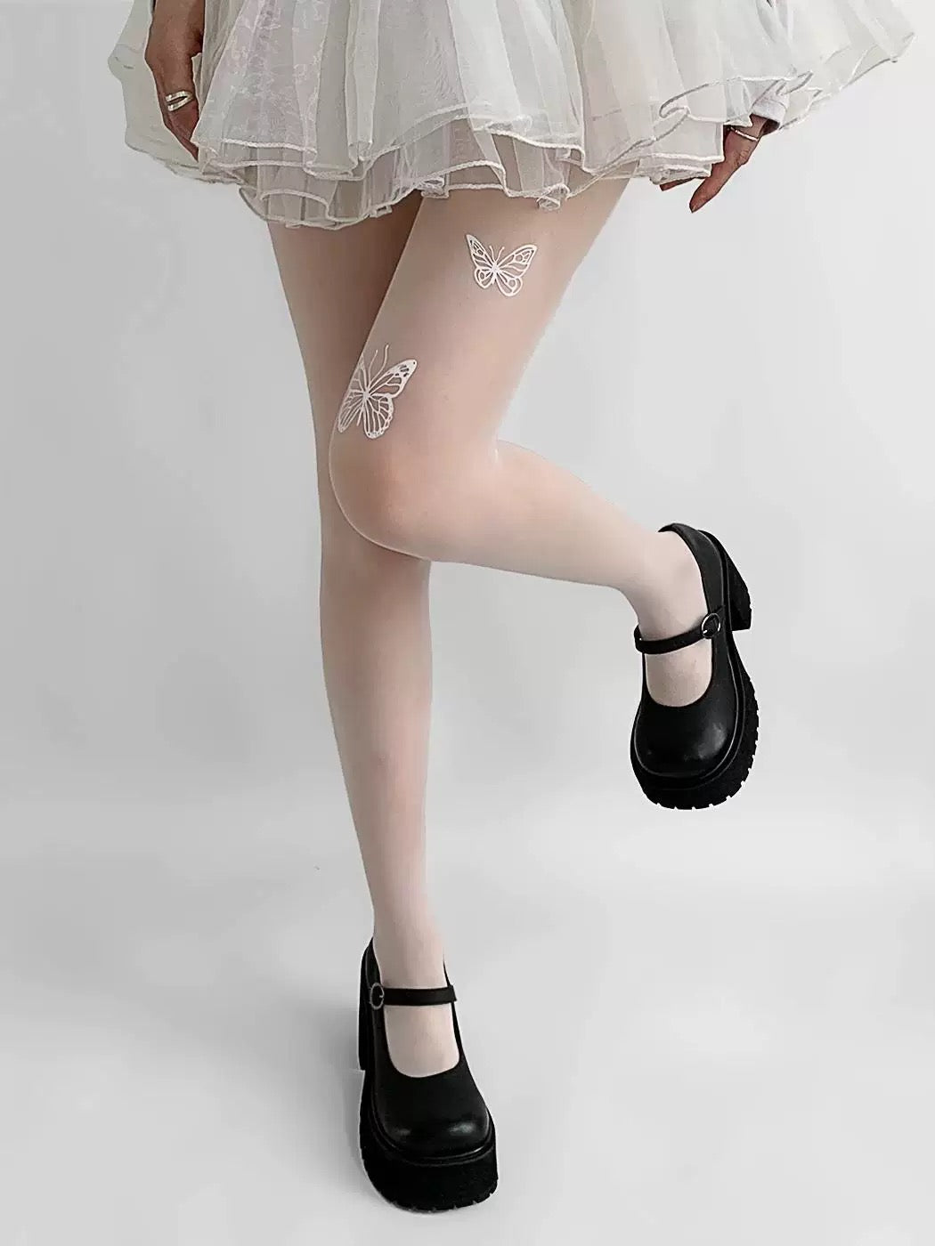 Sexy  Women Lady Fishnet hoise Pantyhose Tights, Butterfly pattern