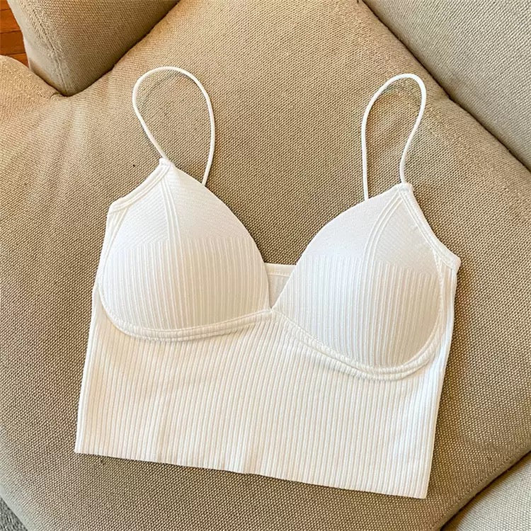 Seamless Tube Top Ice Silk Sexy Wrap Chest For Women Push Up Bras Strapless Underwear Solid Color Bralette